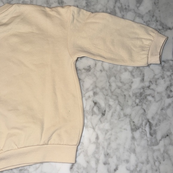 H&M Cute Bow Sweatshirts in Pink and Cream Bundle 2T - Picture 6 of 13